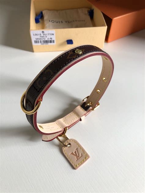 louis vuitton collar replica|luxury dog collars louis vuitton.